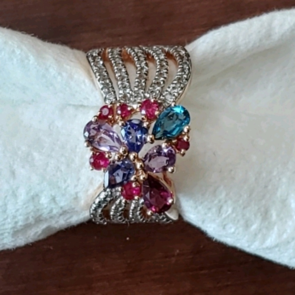 Victoria Wieck 1.63 ctw multi gemstone ring - Picture 5 of 8